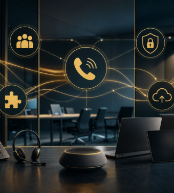 Unified communications devices connected across collaboration, security, and cloud requirements